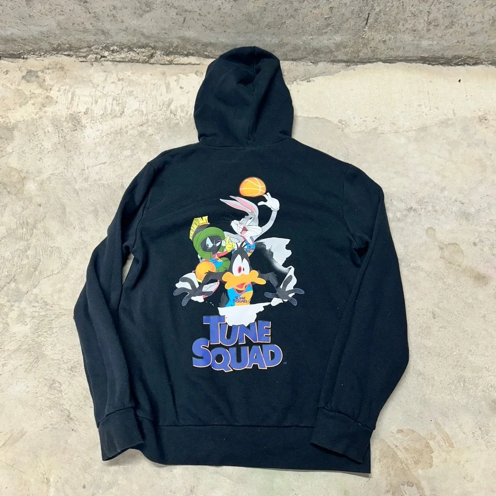 Space Jam A New Legacy Tune Squad Hoodie Black‎ Warner Bros Medium